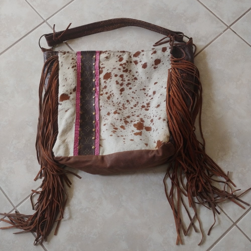 LV up cycle bag